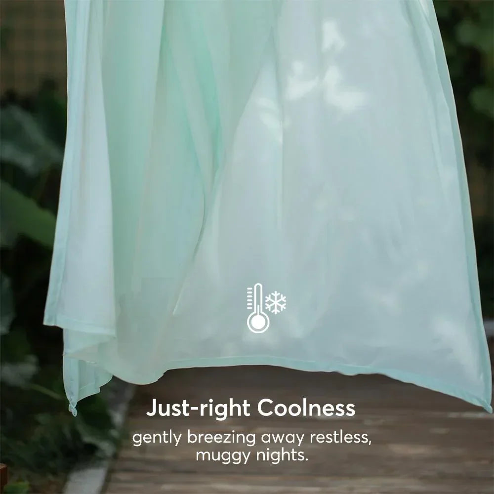 Kasentex Cooling Breathable Blanket - Silky Soft Lightweight Blanket for Hot Sleepers
