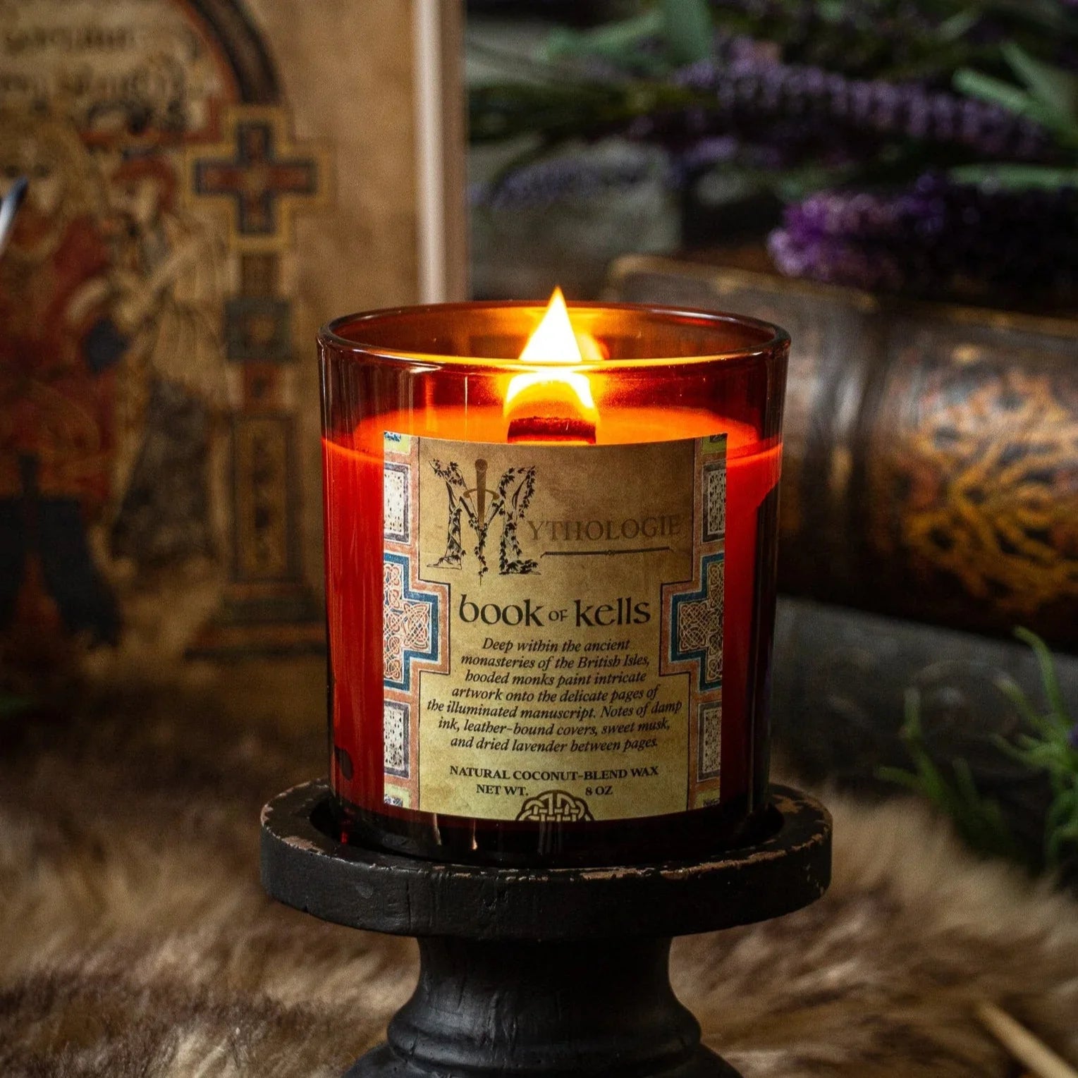 Book of Kells MythologieCandles