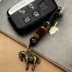 Keychain - Golden Metal Charm