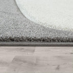 Calm Grey Celestial Kids Area Rug - House Of Avana