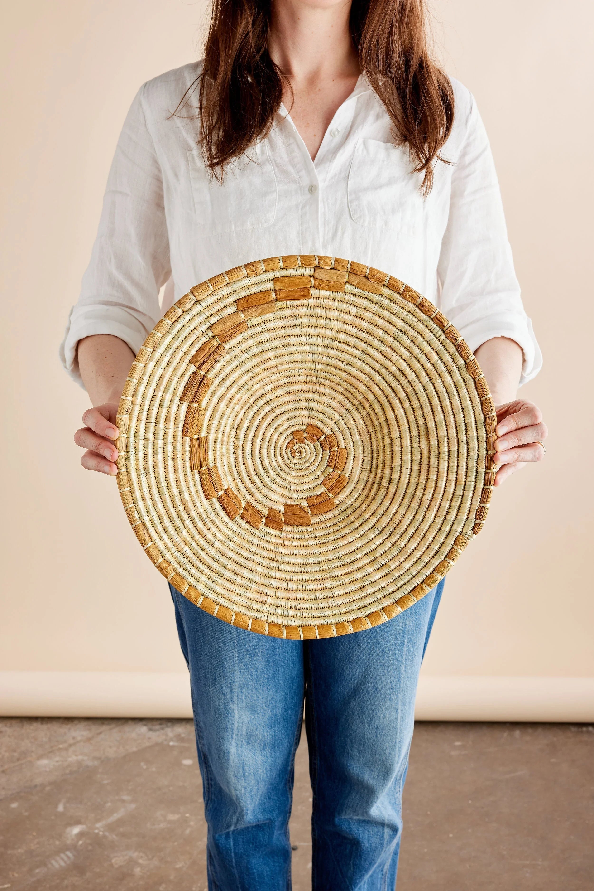 Konokono Banana Bark Basket Kanju Interiors