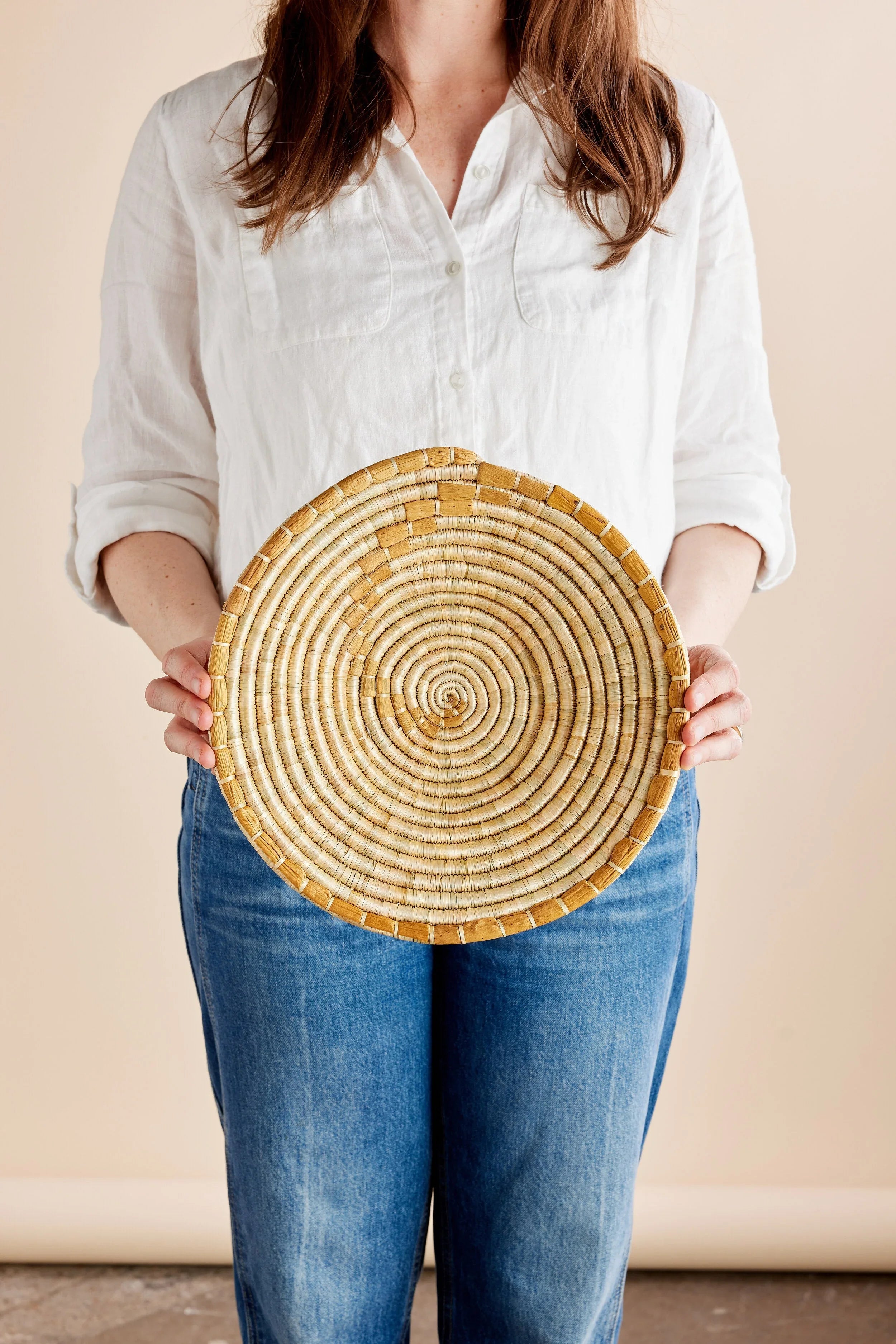 Konokono Banana Bark Basket Kanju Interiors