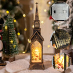 4pcs LED Electronic Candle Lights - Smart Holiday Decor with Realistic Flame Effect, Battery-Powered (Batteries Not Included) for Christmas, New Year, Autumn & Winter - Fireplace & Bedroom Night Lights, Festive Ornaments, Can House Of Avana [[SKU:HOA-CAN-053]]