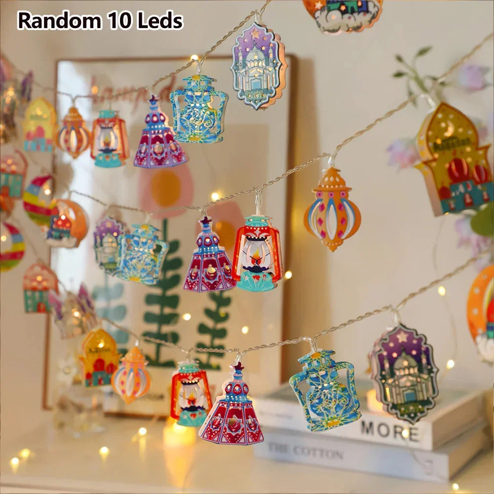 LED Lights - Battery-Powered Ramadan Decor