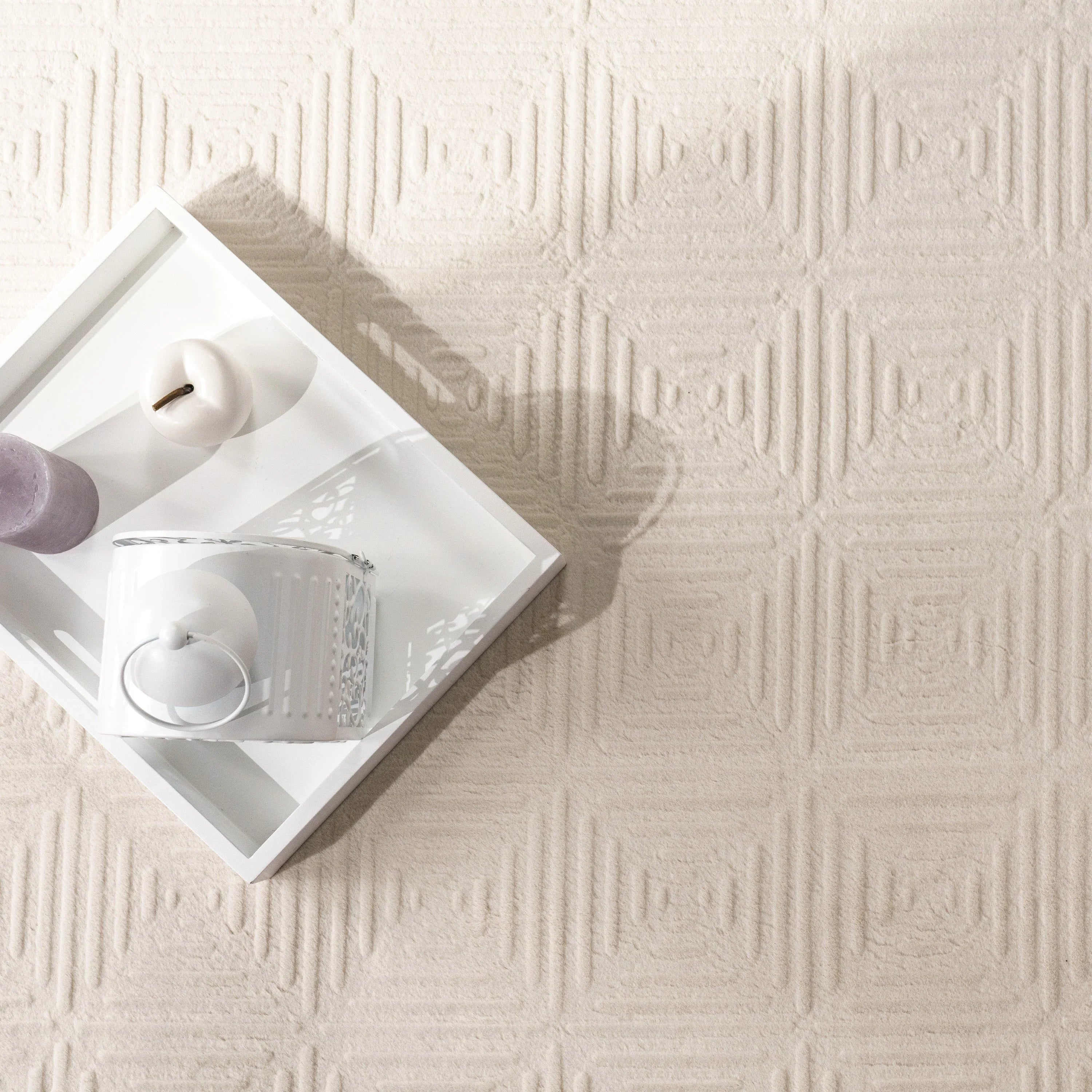 Soft Washable Area Rug Aspen with High-Low Pattern RugYourHome
