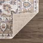 Beige Hiti Washable area rug Hauteloom