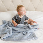 Lush Receiving Blankets, in-use display - House Of Avana