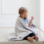Lush Receiving Blankets, angled view - House Of Avana