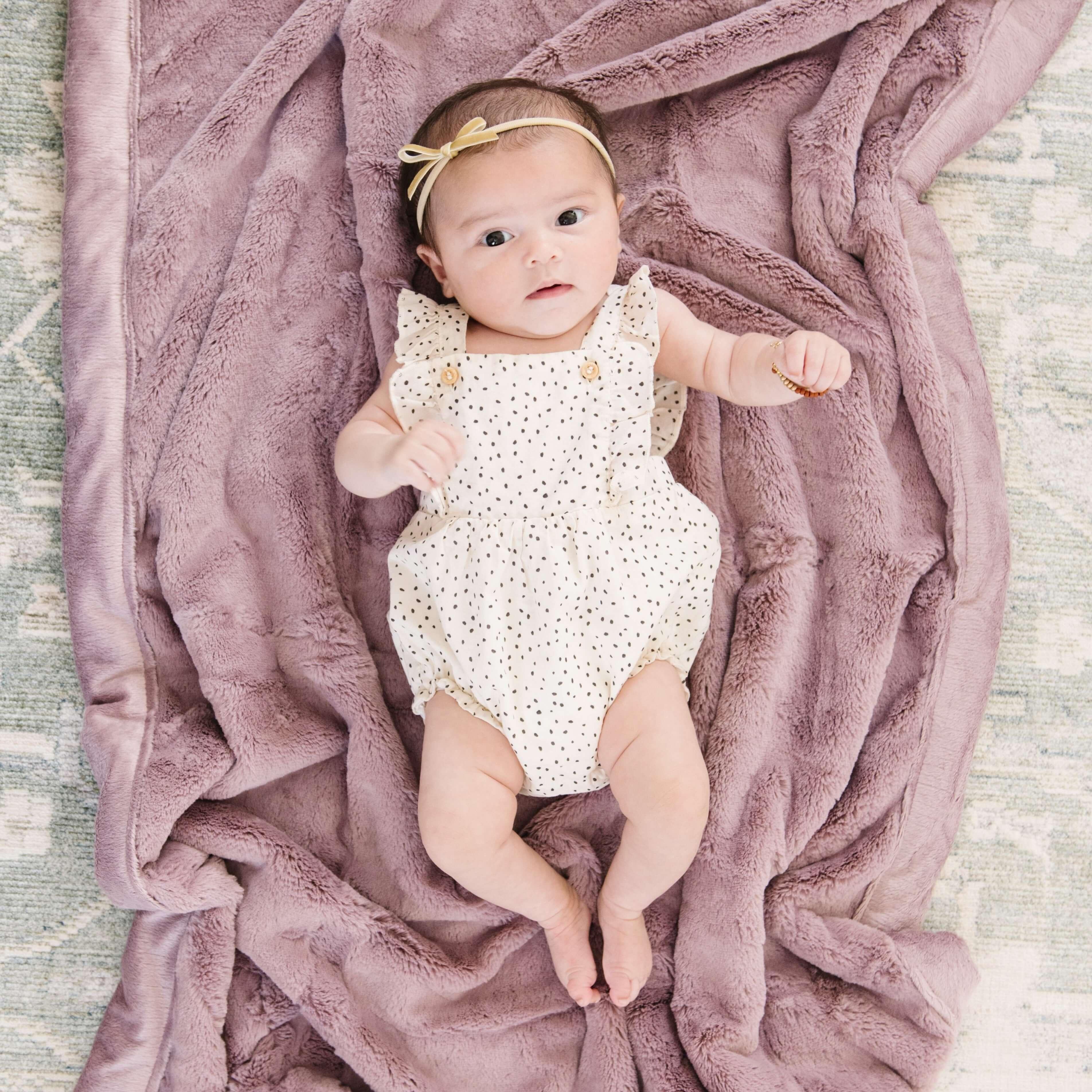 Lush Receiving Blankets, front view - House Of Avana