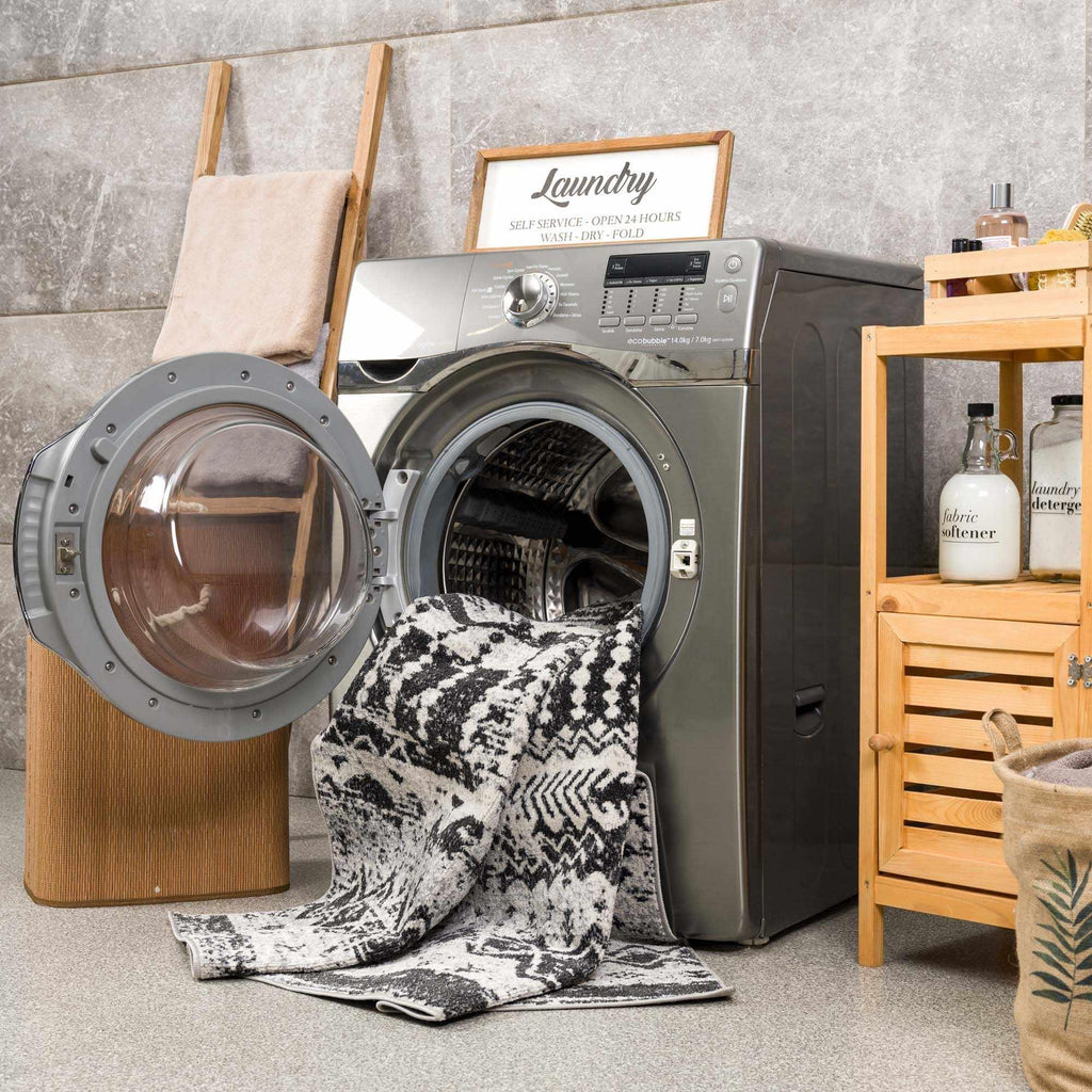 Lyssons Washable Area Rug Hauteloom