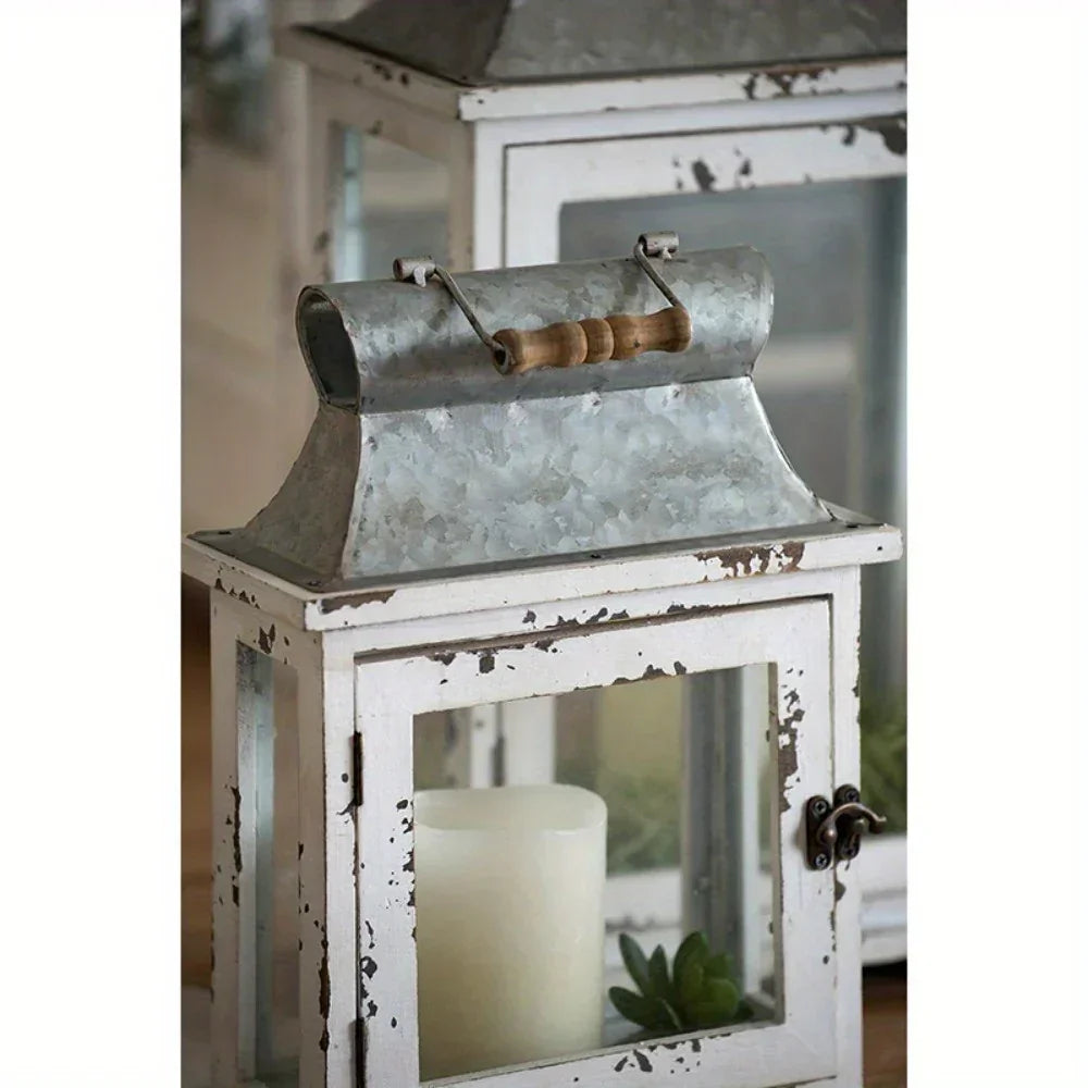 Wooden Candle Lantern - Outdoor & Wedding Decor Holder - House Of Avana