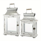 Wooden Candle Lantern - Outdoor & Wedding Decor Holder - House Of Avana