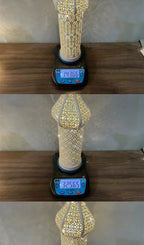 Lantern - LED Gold Wrought Iron