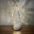 Lantern - LED Gold Wrought Iron
