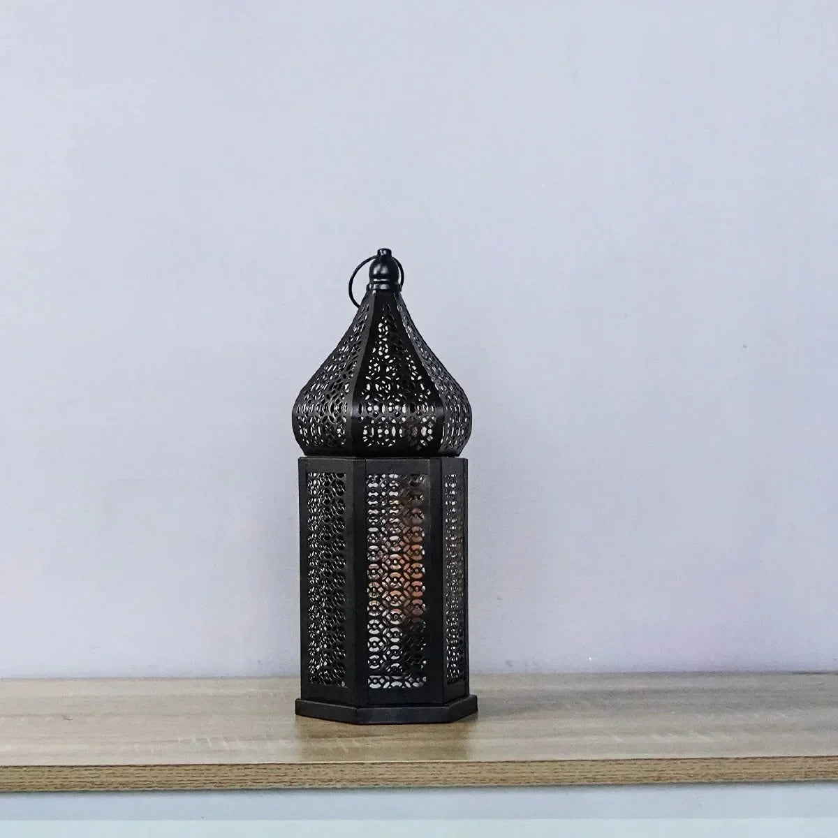 Lantern - LED Iron Moroccan Retro