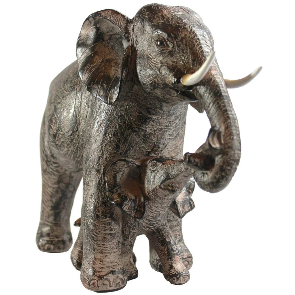 Large African Elephant Statue Gifts for Women, Big Elephant Decor Scuplture House Of Avana [[SKU:HOA-SCU-197]]