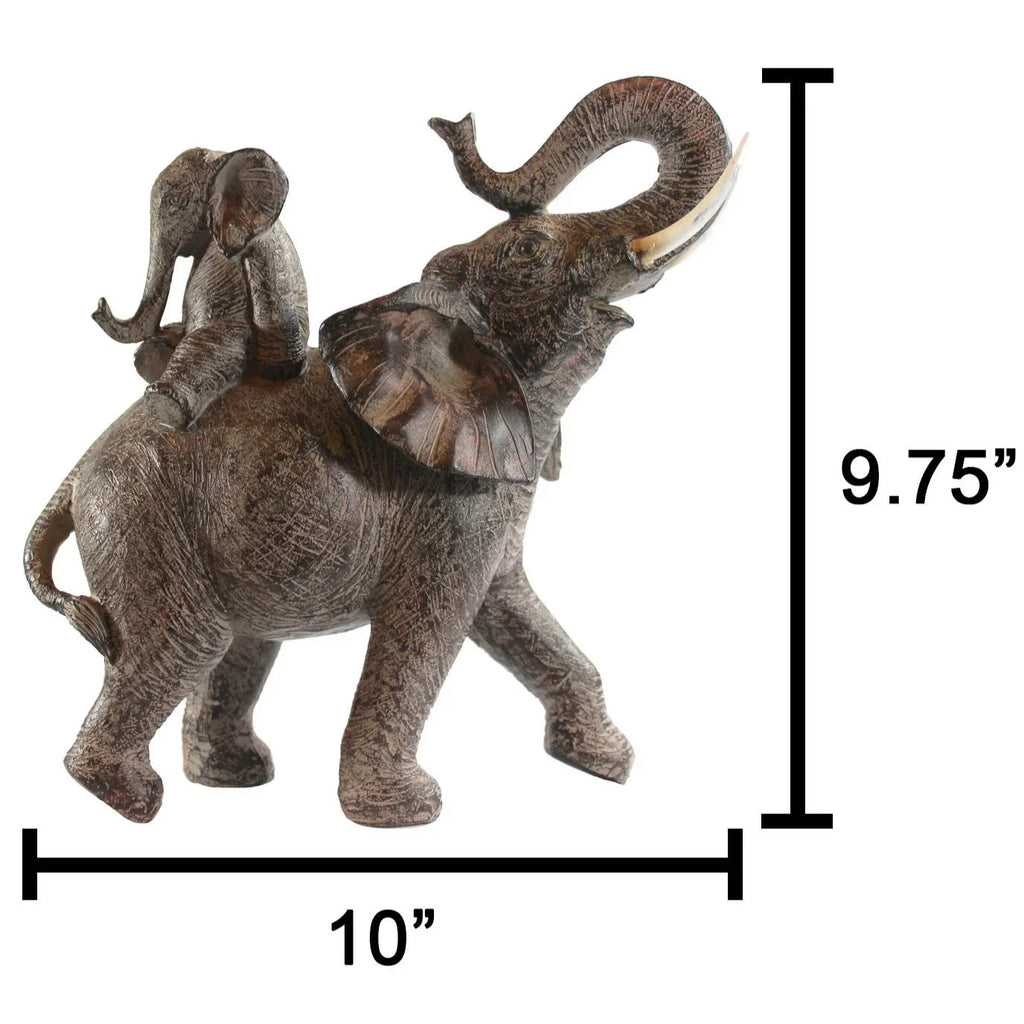 Large African Elephant Statue Gifts for Women, Big Elephant Decor Scuplture House Of Avana [[SKU:HOA-SCU-197]]