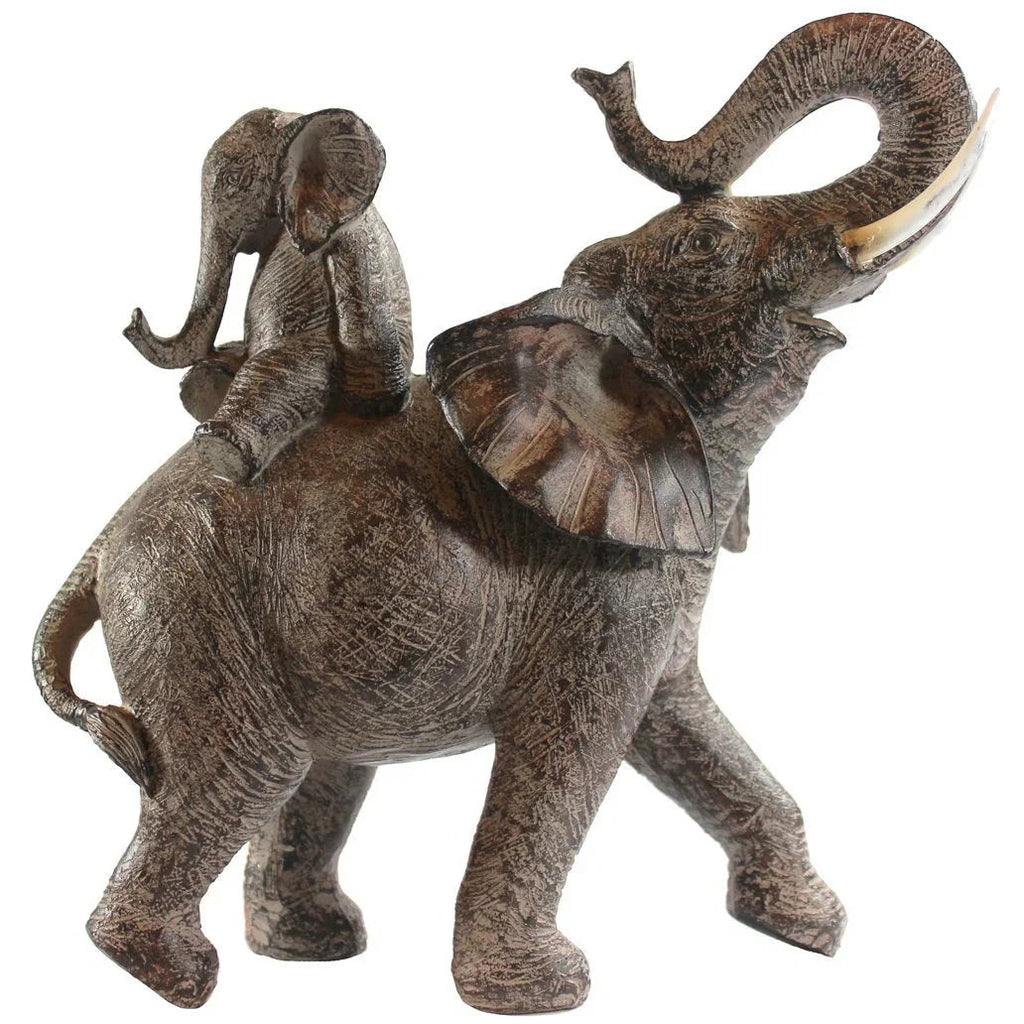 Large African Elephant Statue Gifts for Women, Big Elephant Decor Scuplture House Of Avana [[SKU:HOA-SCU-197]]