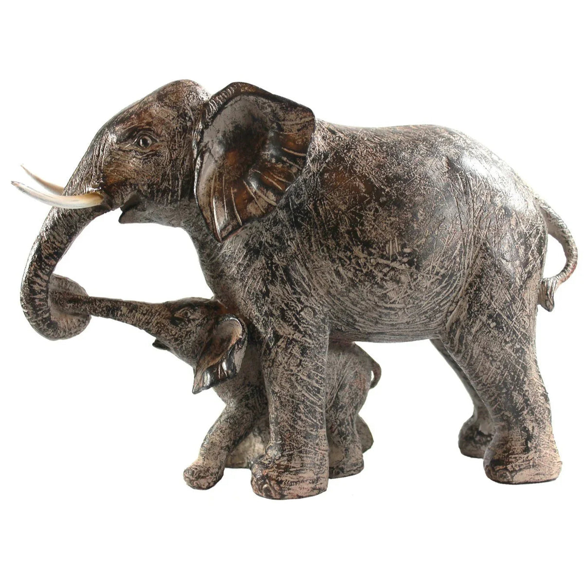Large African Elephant Statue Gifts for Women, Big Elephant Decor Scuplture House Of Avana [[SKU:HOA-SCU-197]]