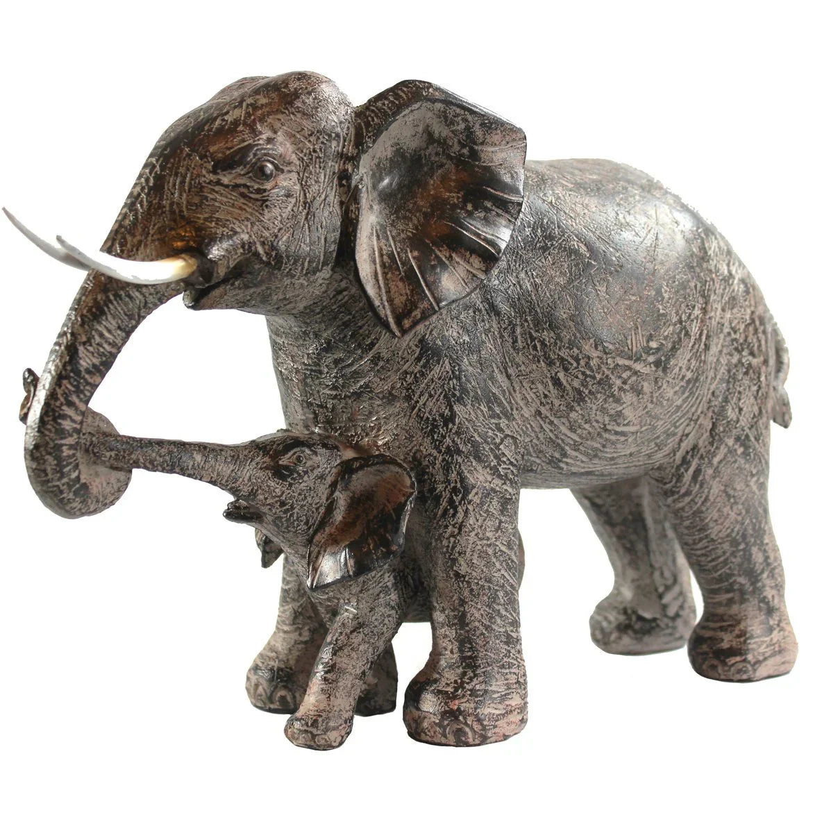 Large African Elephant Statue Gifts for Women, Big Elephant Decor Scuplture House Of Avana [[SKU:HOA-SCU-197]]