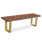 Lark Mango Wood Bench