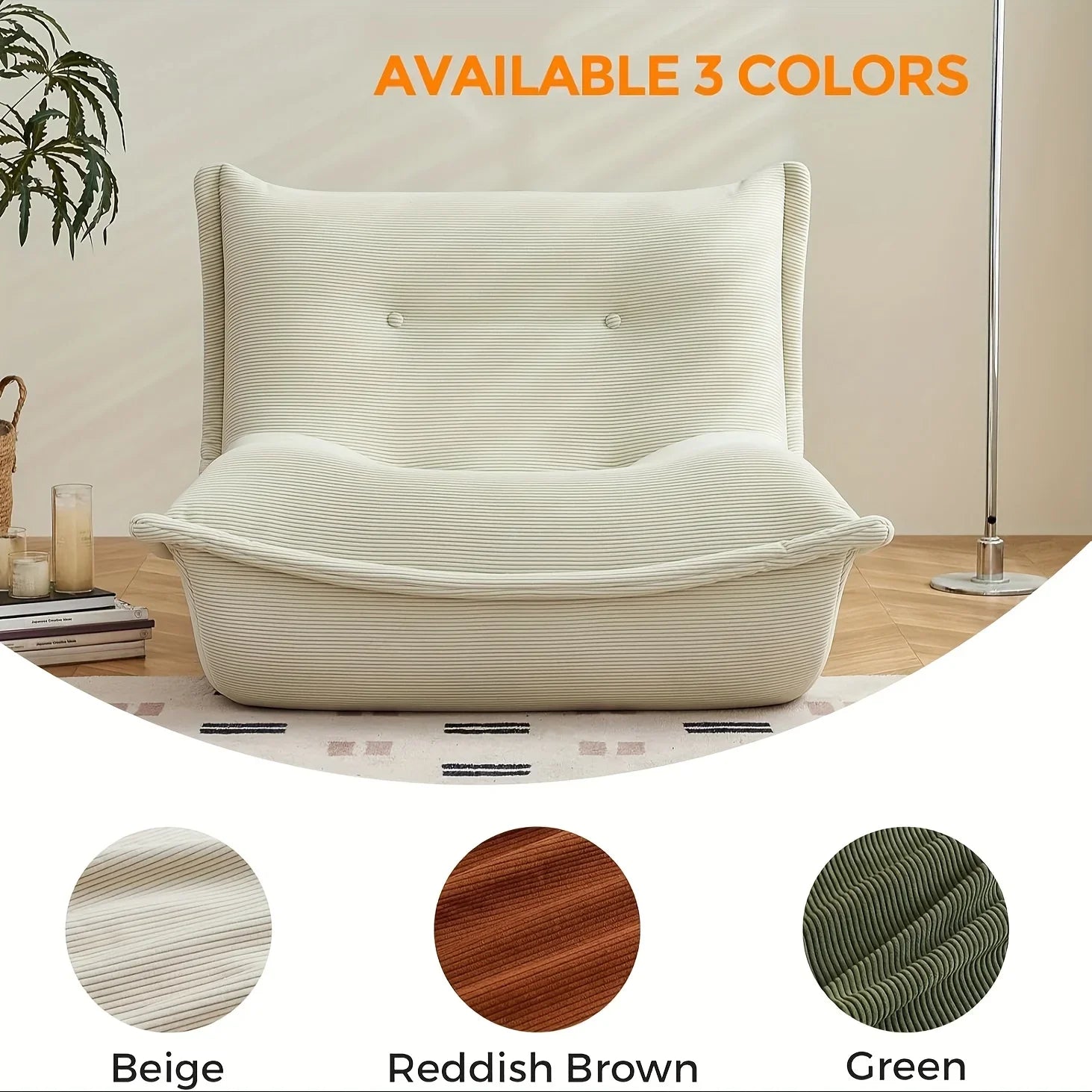 Lazy Sofa Chair, Fireside Chair Sofa Large Chair for Adults House Of Avana