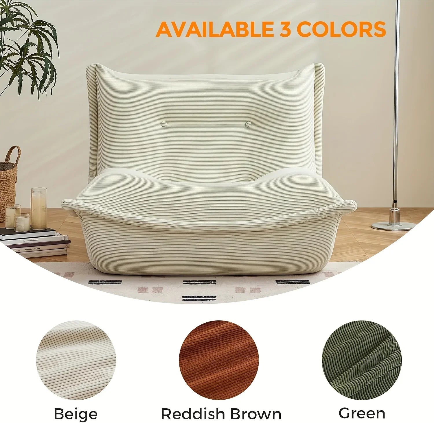 Lazy Sofa Chair, Fireside Chair Sofa Large Chair for Adults House Of Avana