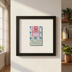 Le Fat Framed Print