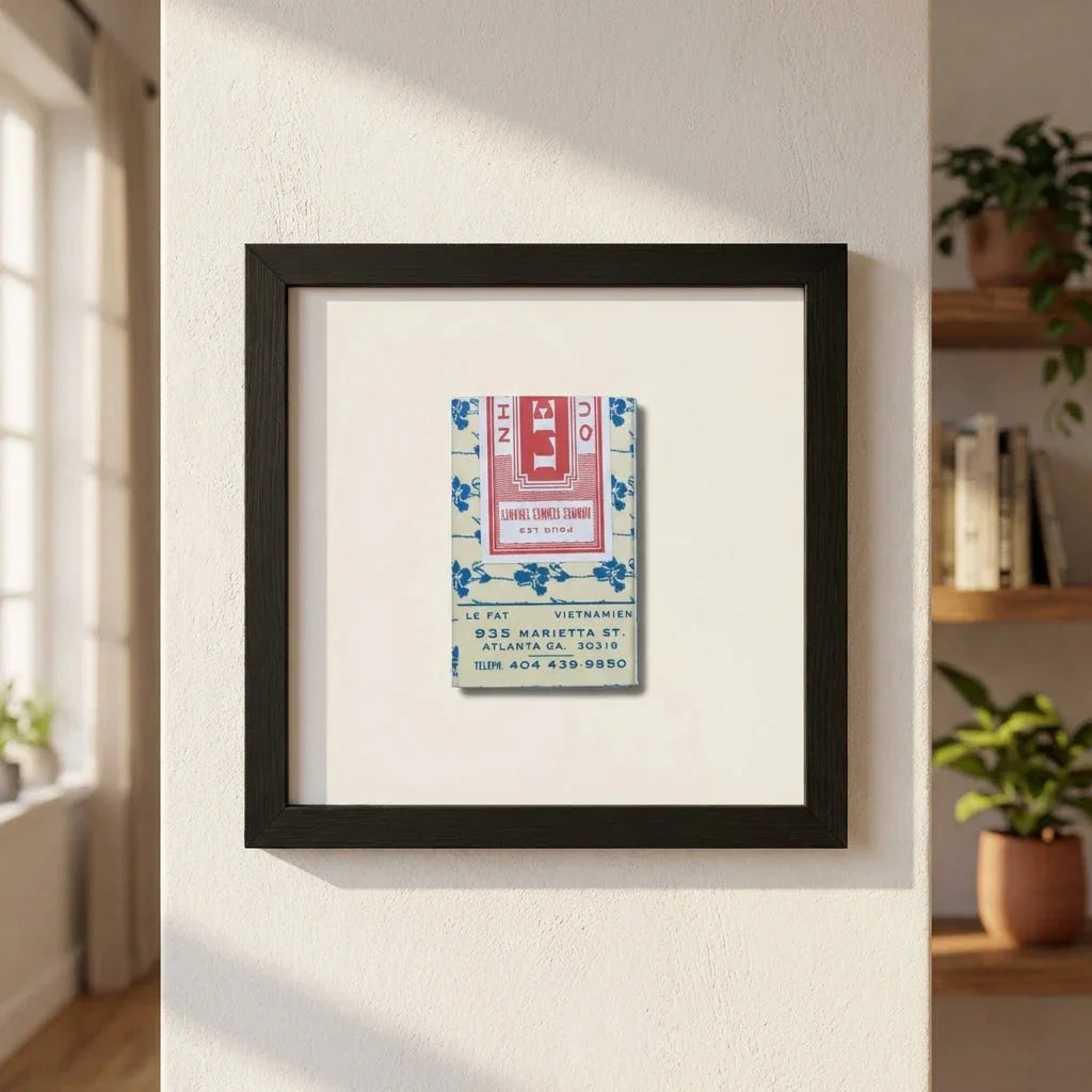 Le Fat Framed Print