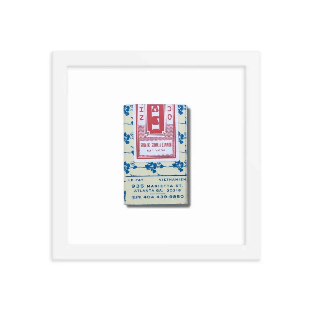 Le Fat Framed Print, front view - House Of Avana