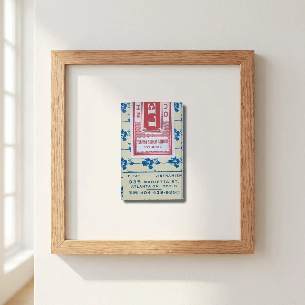 Le Fat Framed Print