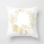 Gold Leaf Cushion Cover for Home Decor - House Of Avana