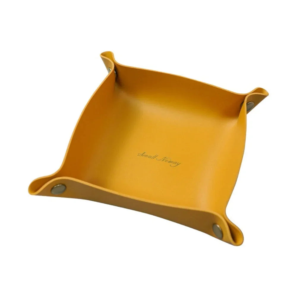 Leather Desktop Organizer Tray for Tabletop - House Of Avana
