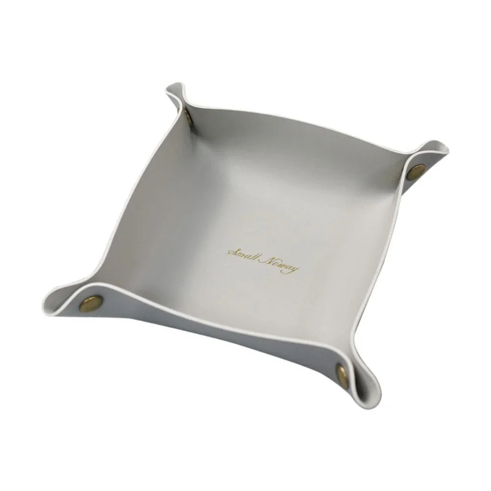 Leather Desktop Organizer Tray for Tabletop - House Of Avana