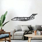 Legacy Metal Aircraft Wall Art - Ncp0577, back view - House Of Avana