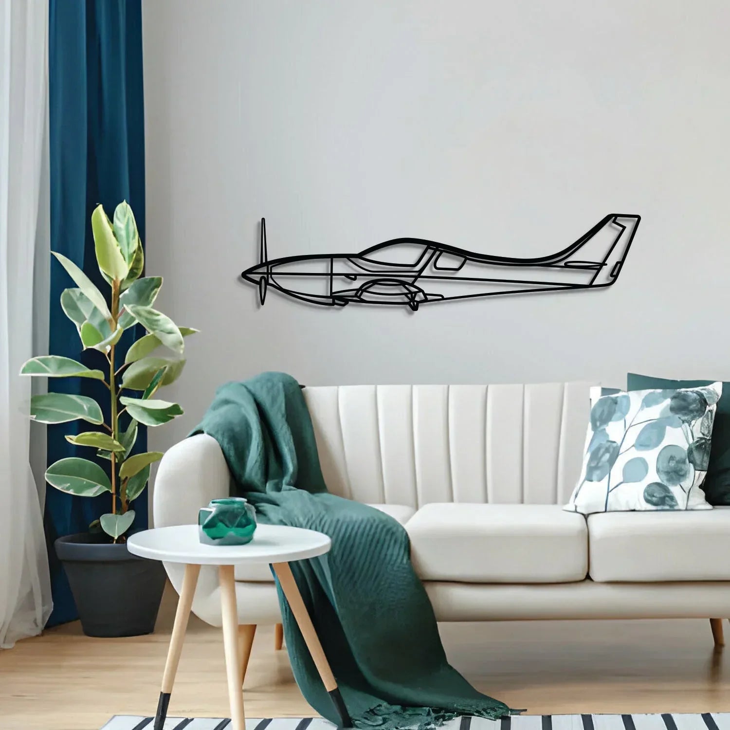 Legacy Metal Aircraft Wall Art - Ncp0578, detail shot - House Of Avana