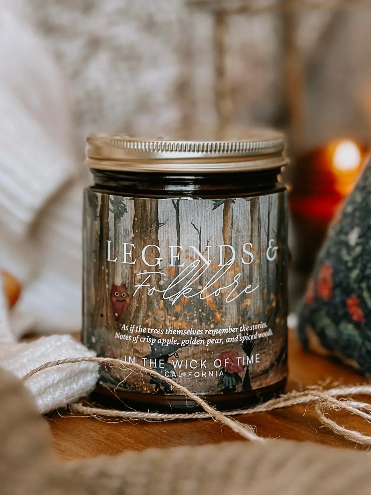 Legends & Folklore Candle In the Wick of Time