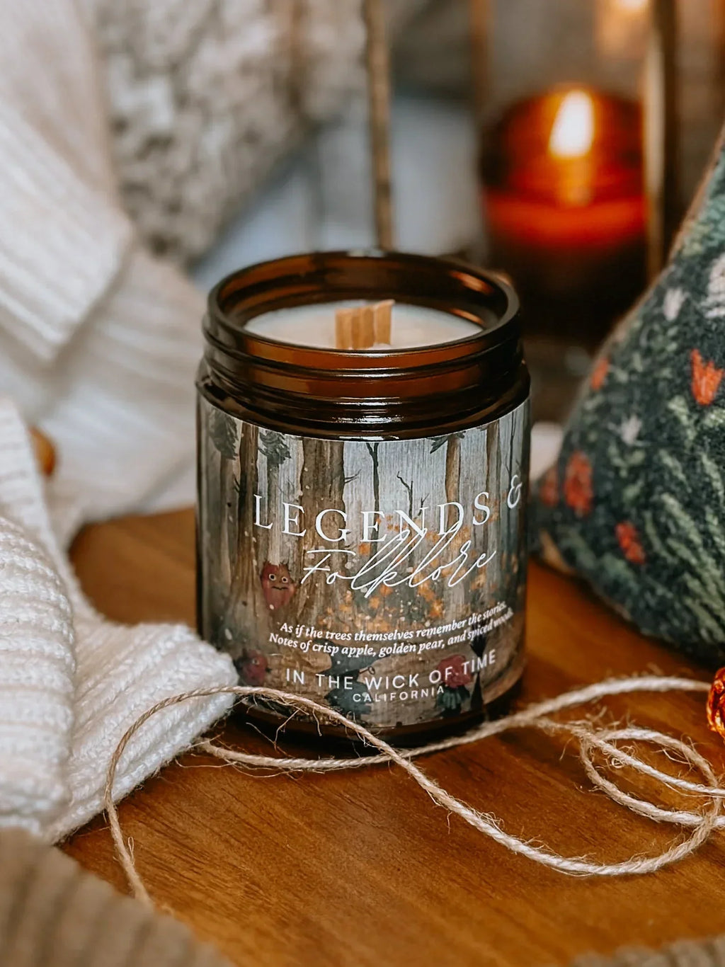 Legends & Folklore Candle In the Wick of Time