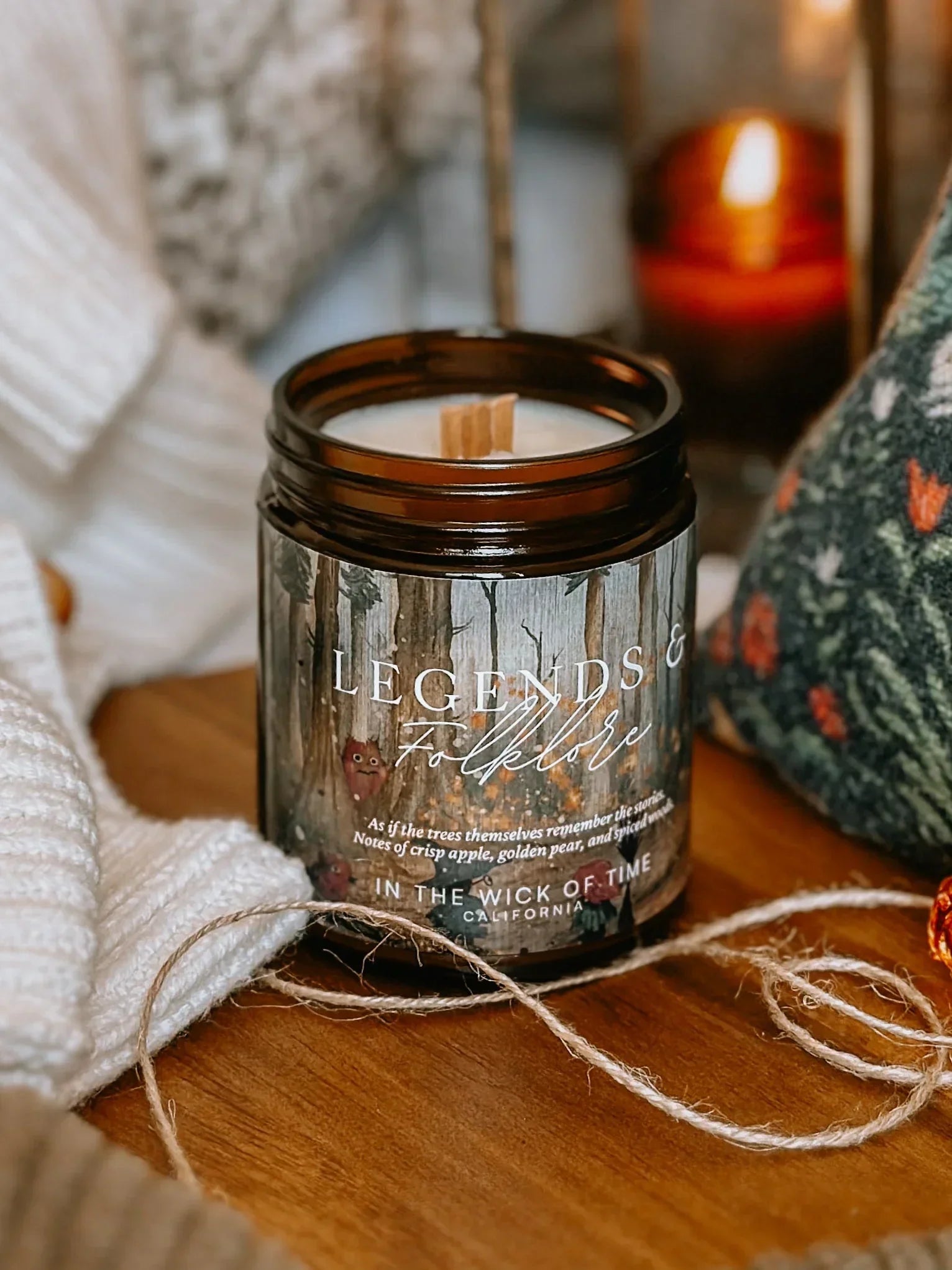 Legends & Folklore Candle In the Wick of Time