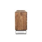 Light Acacia Live Edge Sideboard