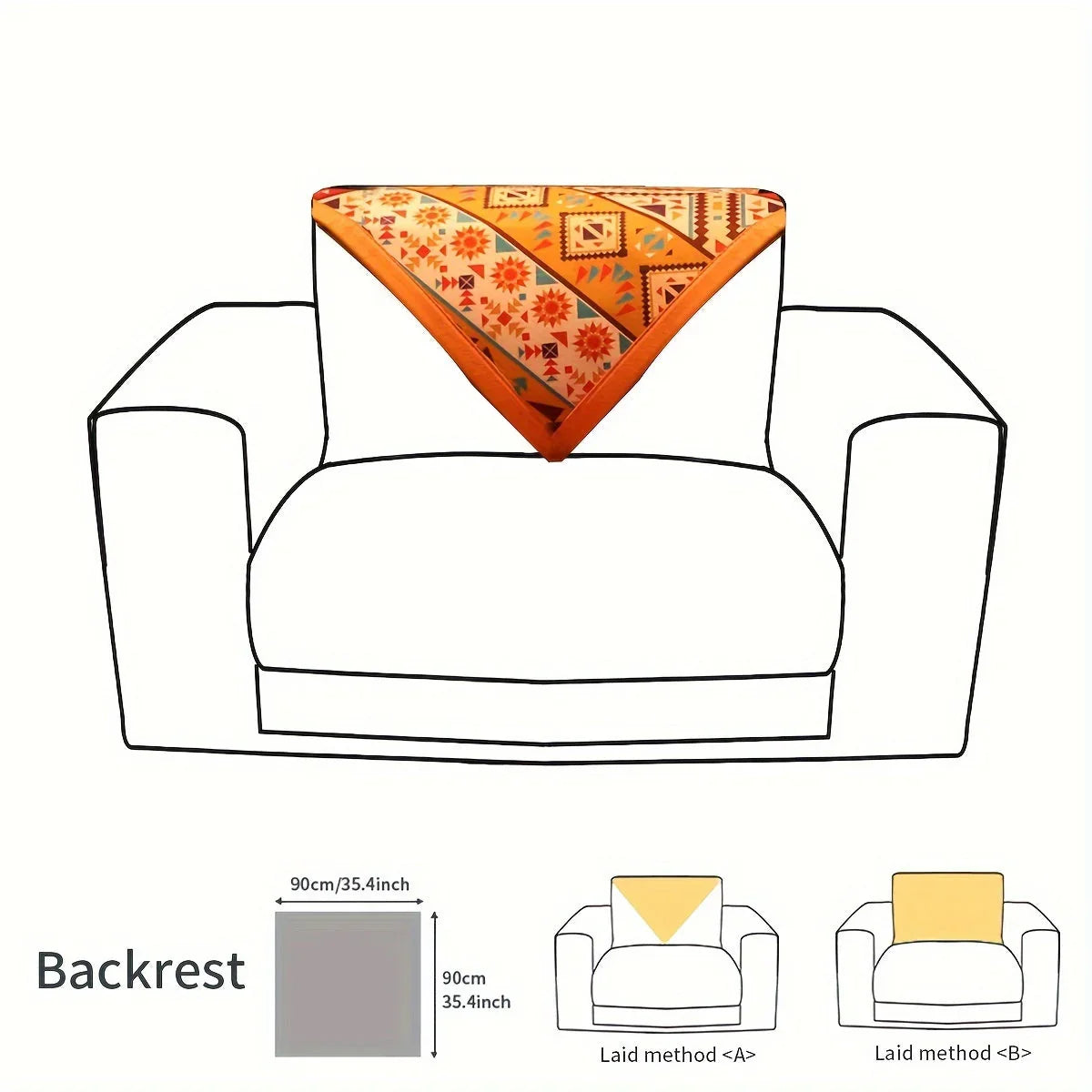 Linen Sofa Cover – Premium Stretchable Protector for Couches topspet