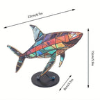 Animal Statue - Colorful Mosaic Design, lifestyle image - House Of Avana