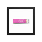 Little Trouble Framed Print
