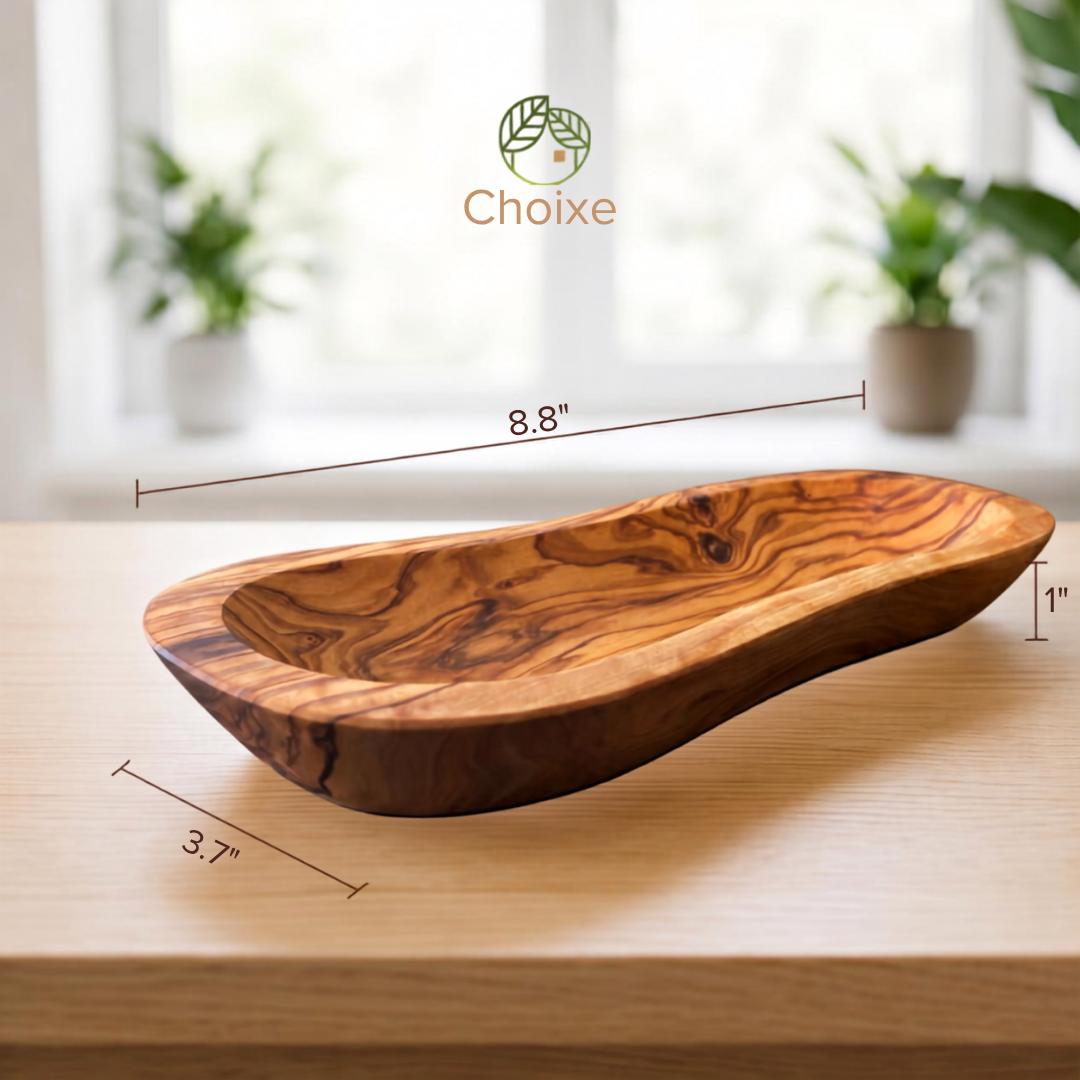Mediterranean Olive Wood Multi-Purpose Bowl