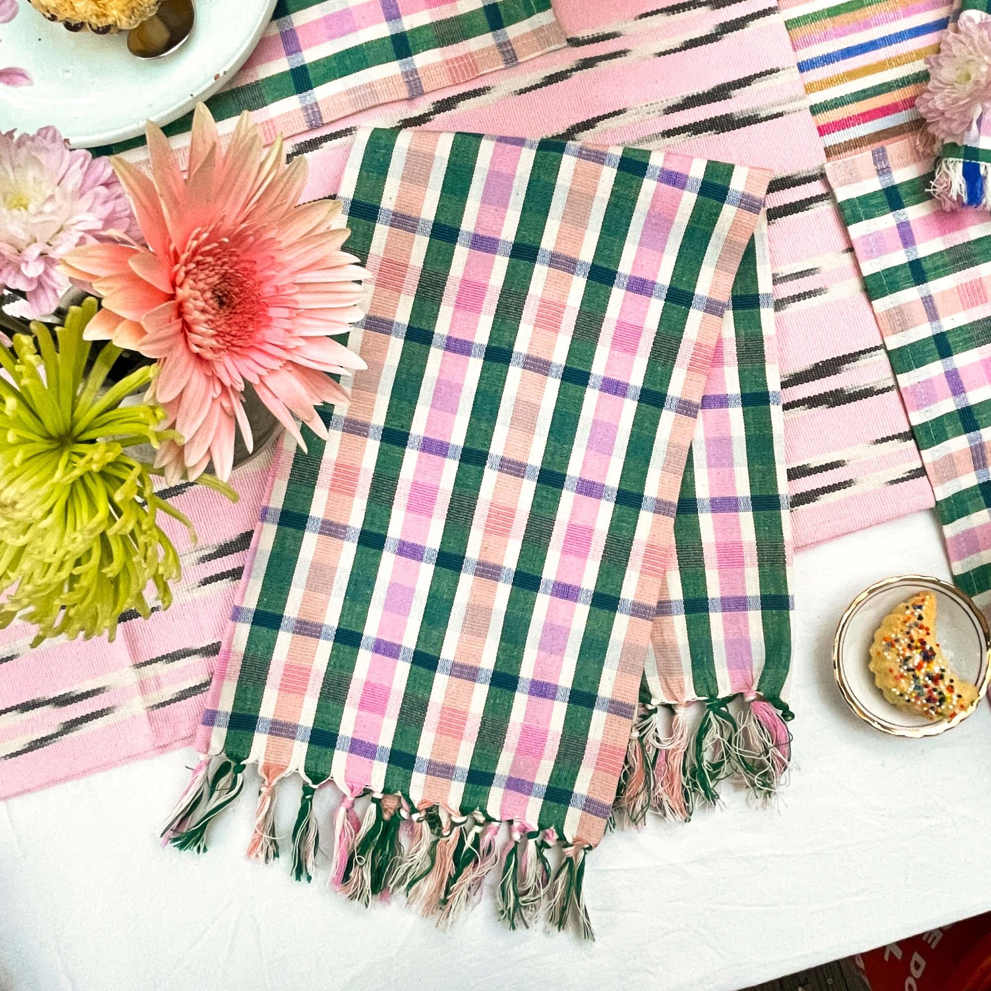 Lola Plaid Kitchen Towel Archive New York