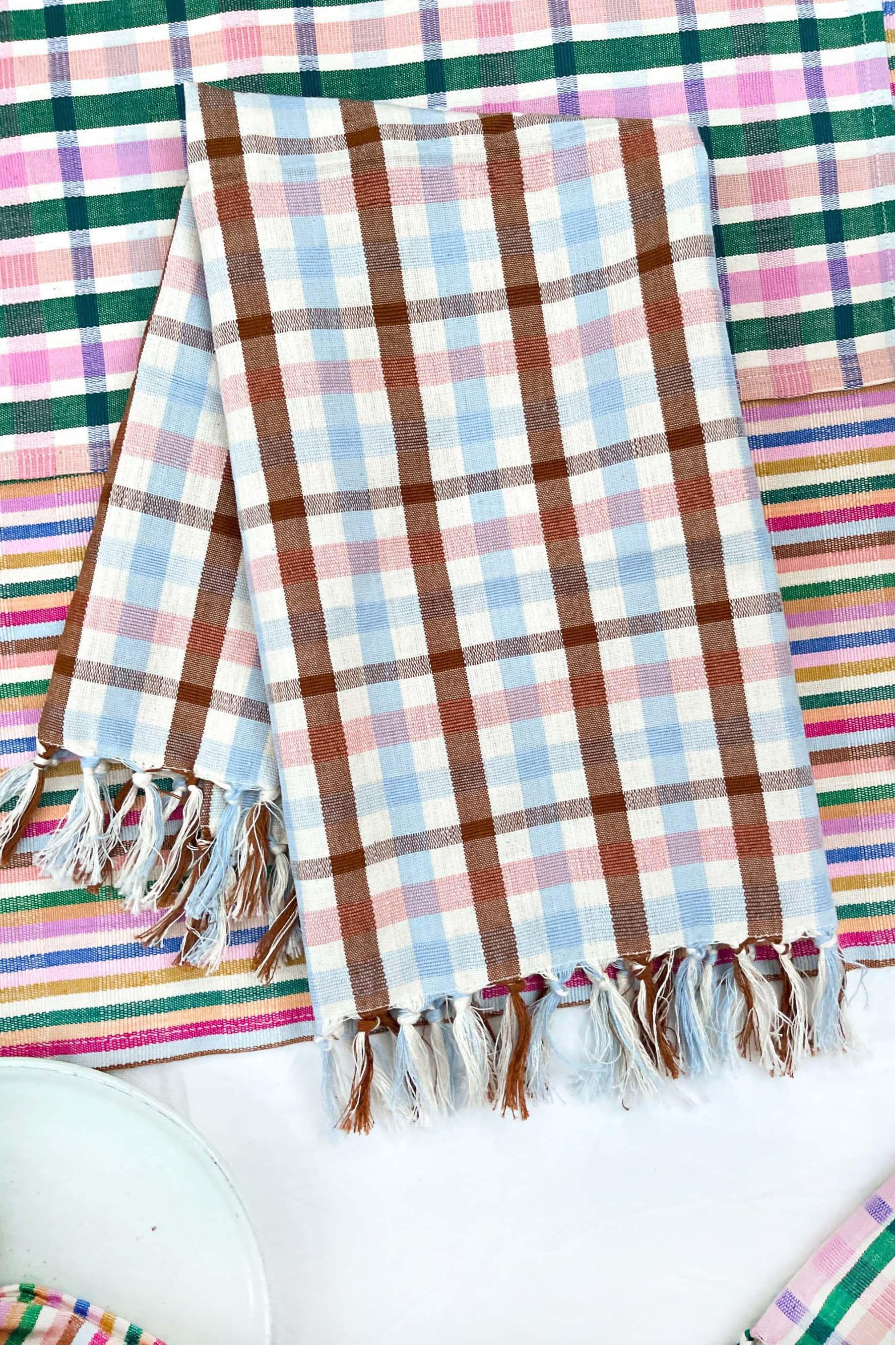 Louisa Plaid Kitchen Towel Archive New York
