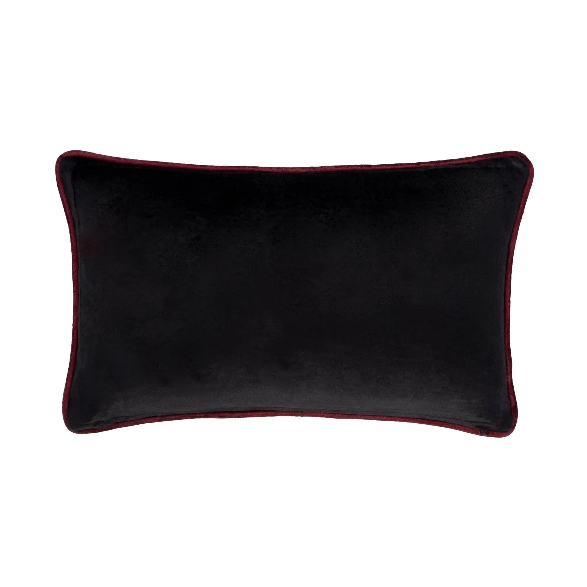 Love Bee Silk Velvet Throw Pillow, 12" X 20", lifestyle image - House Of Avana