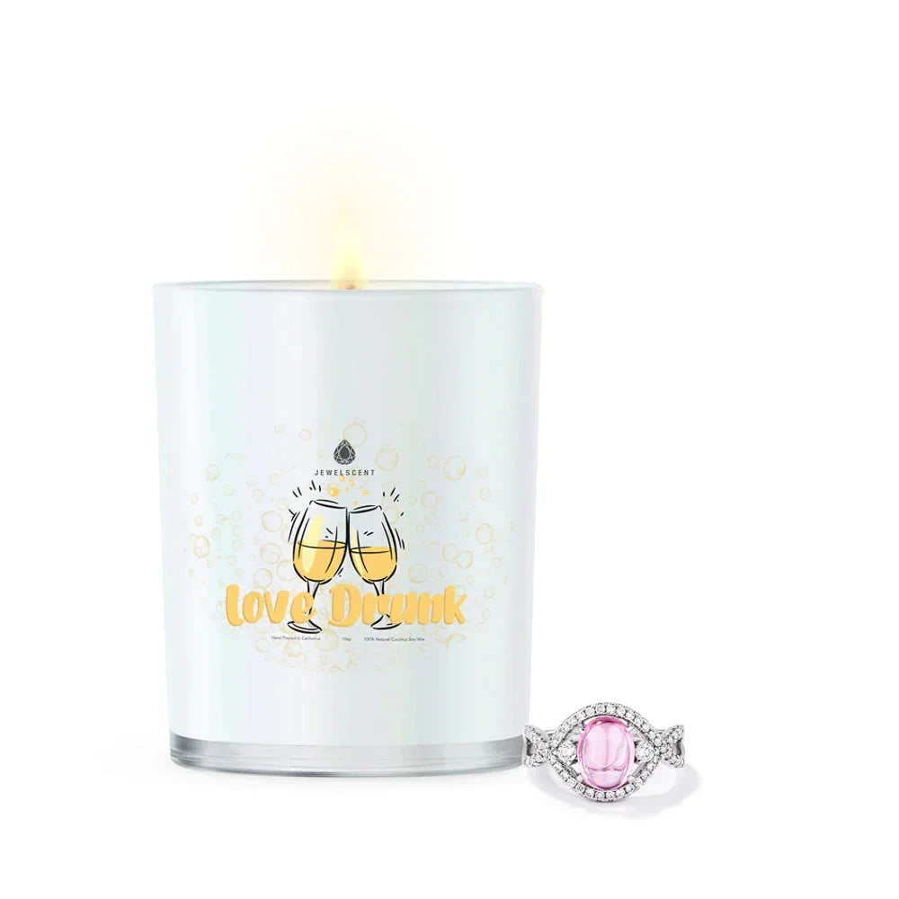 Love Drunk Iridescent 10oz Signature Jewelry Candle JewelScent