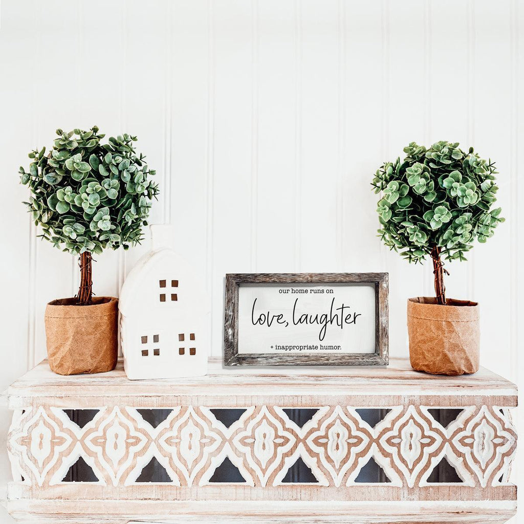 Love Laughter Sign Gia Roma
