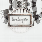Love Laughter Sign Gia Roma